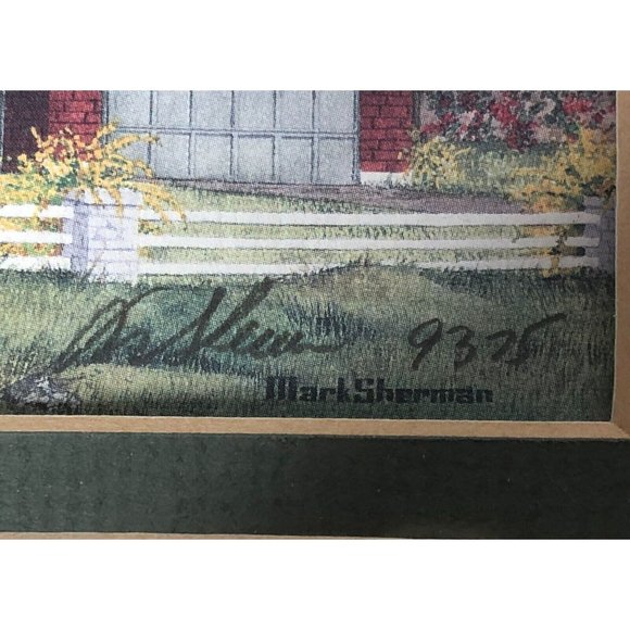 Lighthouse Prints 5x7 Mark Sherman Boca Grande Coney Island Matted Green Decor - Picture 10 of 10